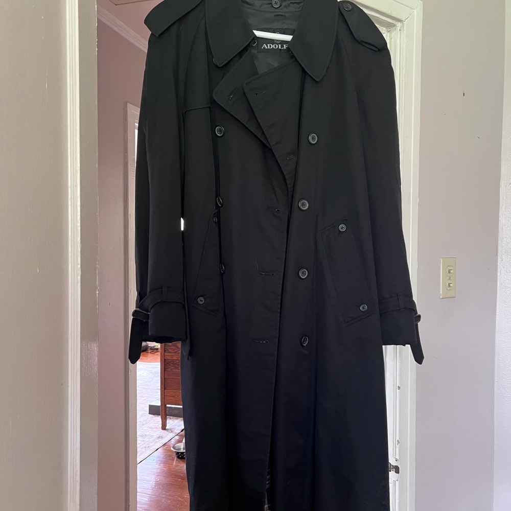 Adolfo Trench Coat